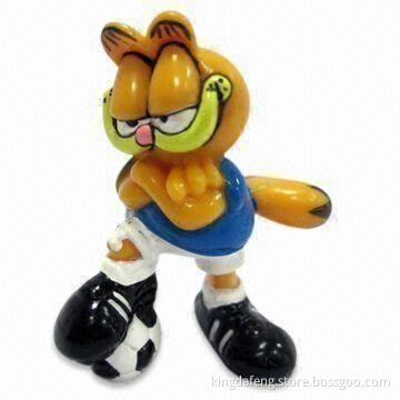Plastic Action Figure, Made of PVC, with Fixed Hands/Legs and 4.0cm Height